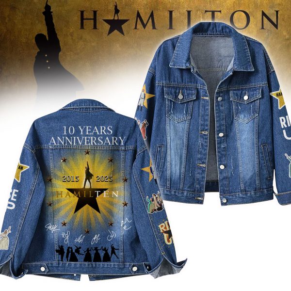 Hamilton 10 Years Anniversary "Rise Up" Special Denim Jacket