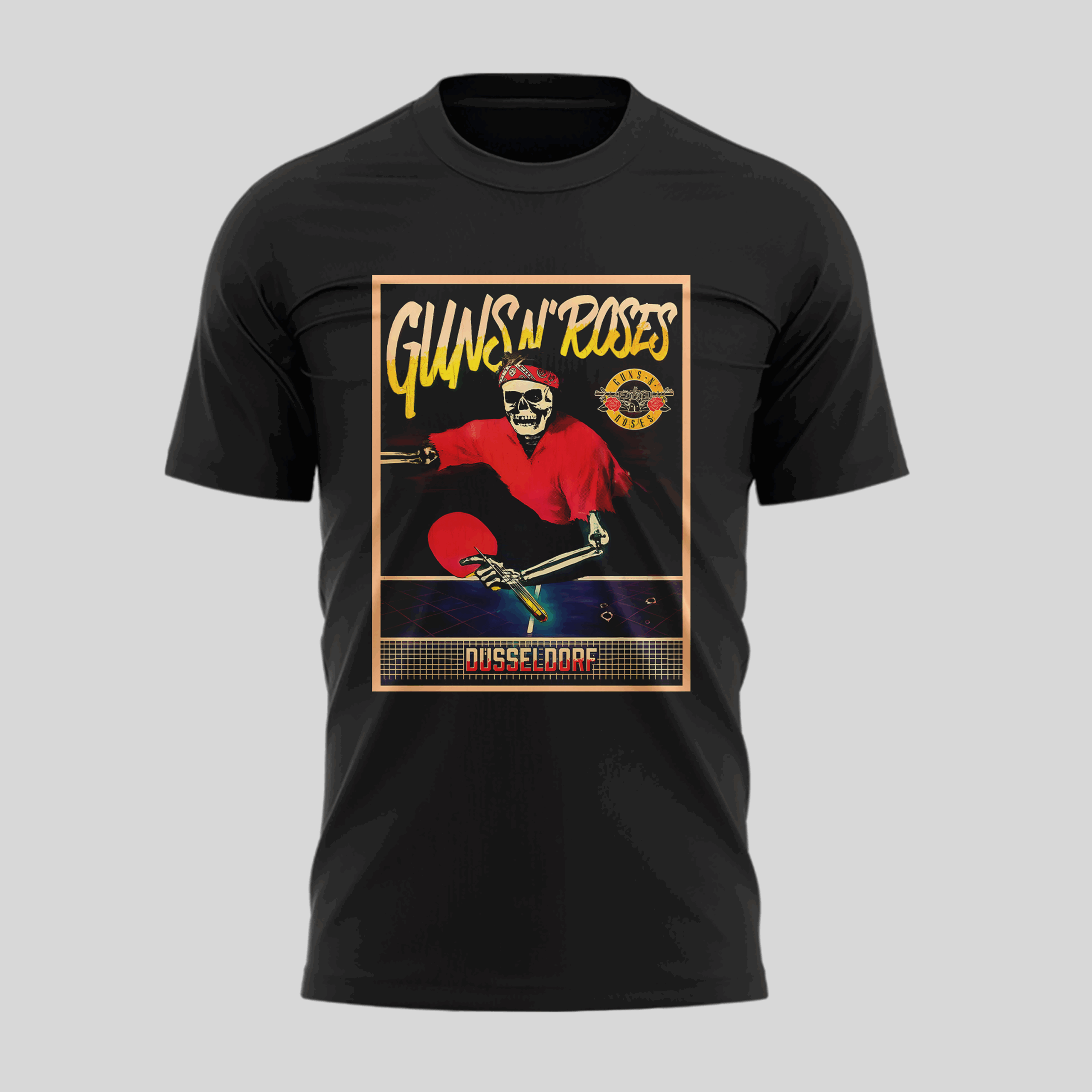 Guns N'Roses World Tour to Dusseldorf 2025 Tee Guns N'Roses World Tour to Dusseldorf 2025 Tee