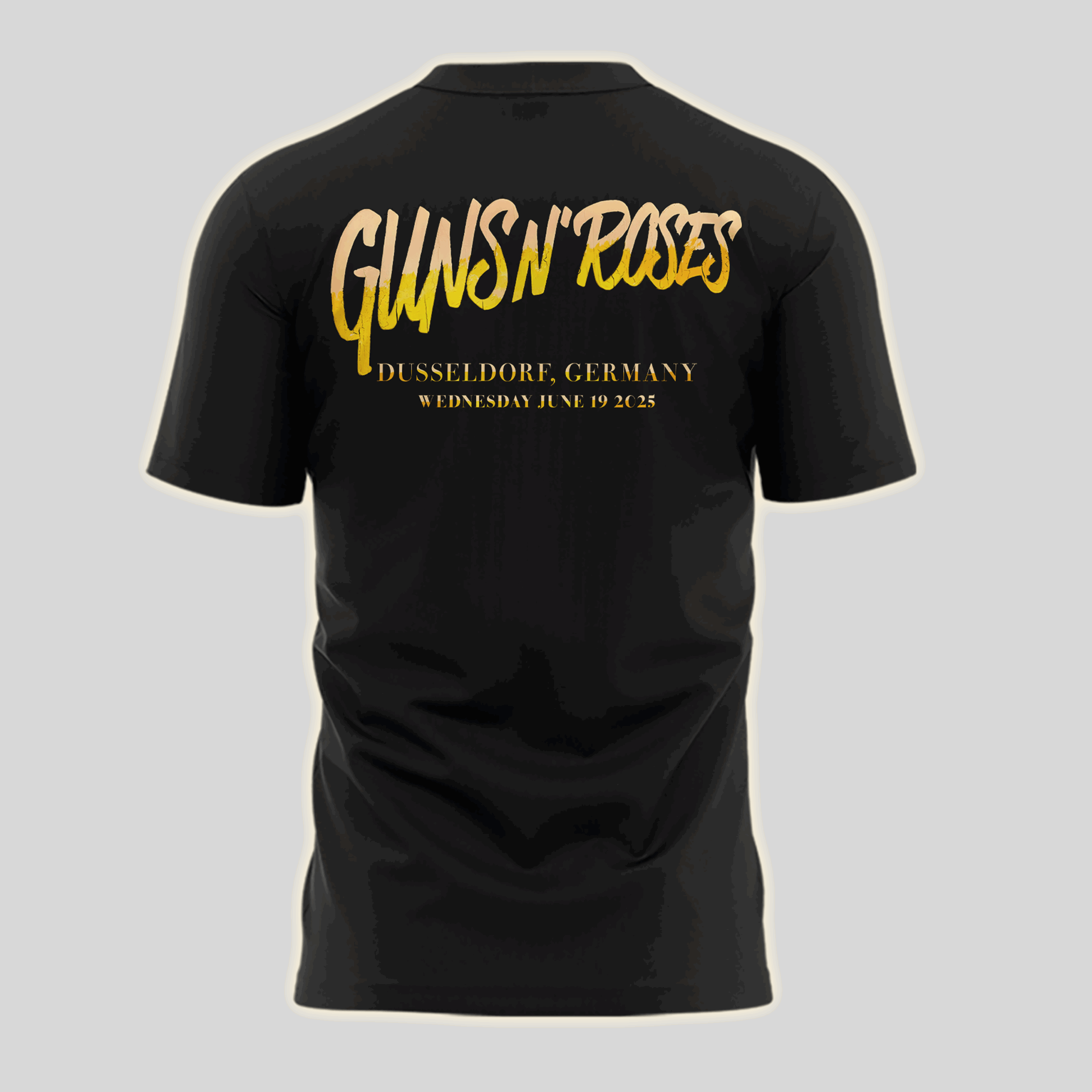 Guns N'Roses World Tour to Dusseldorf 2025 Tee Guns N'Roses World Tour to Dusseldorf 2025 Tee