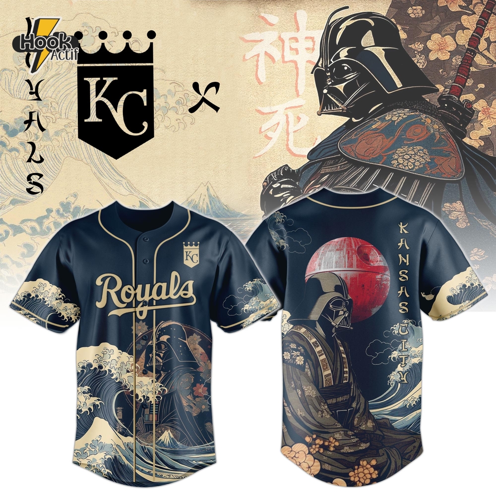 Kansas City Royals x Lord Vader Japan Edition 2025 Baseball Jersey Kansas City Royals x Lord Vader Japan Edition 2025 Baseball Jersey