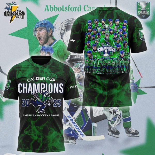 Abbotsford Canucks AHL 2025 Calder Cup Champions Premium Shirt