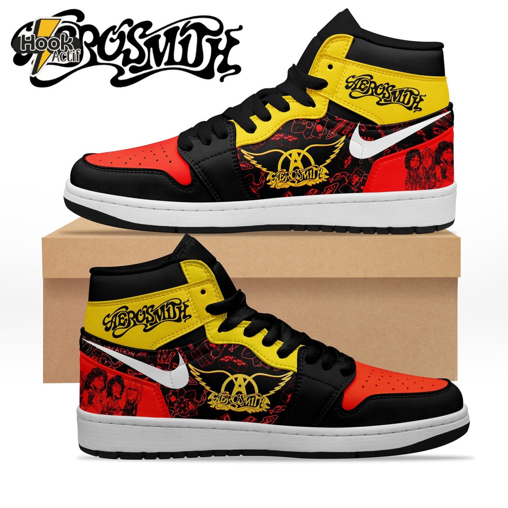Aerosmith Air Jordan 1 Sneaker Aerosmith Air Jordan 1 Sneaker