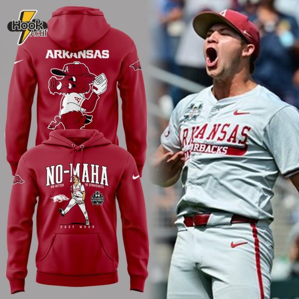 Arkansas Razorbacks No-Maha Limited Edition Red Hoodie