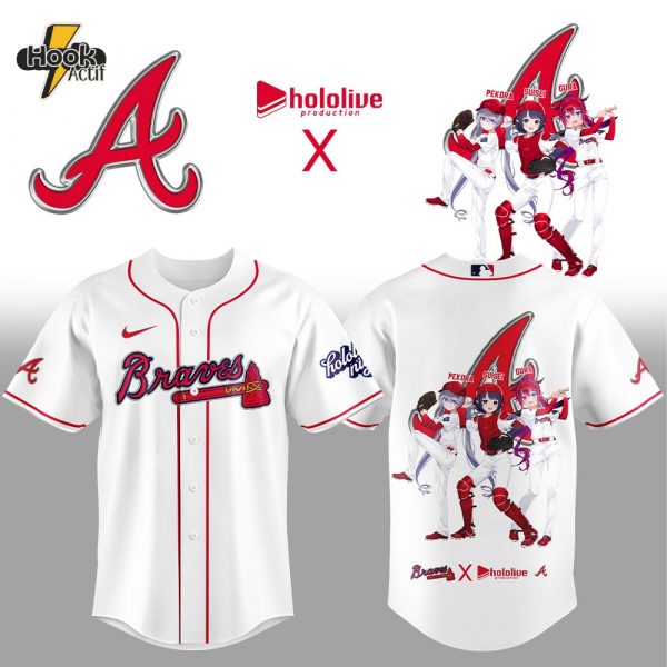 Atlanta Braves x Hololive Night Limited Edition Jersey