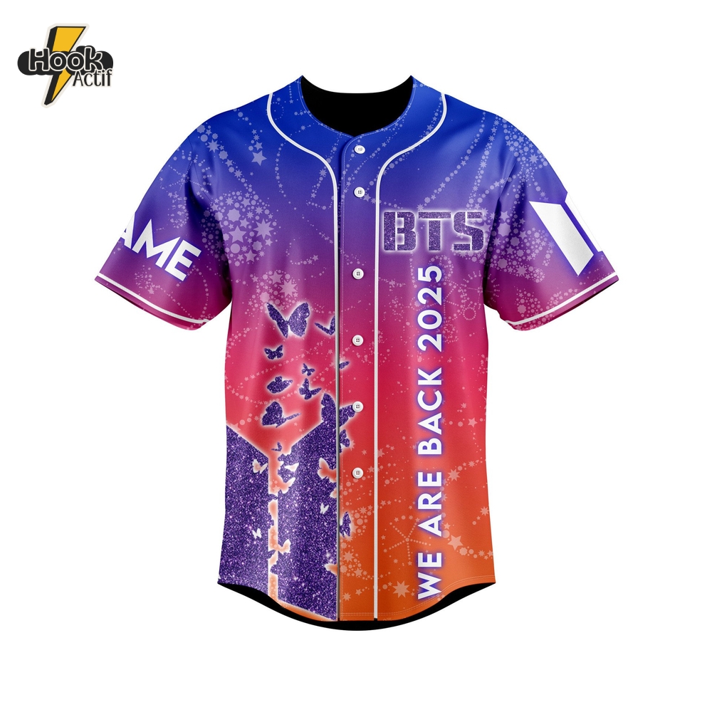 BTS Homecoming 12th Anniversary Festa Personalized Baseball Jersey BTS Homecoming 12th Anniversary Festa Personalized Baseball Jersey
