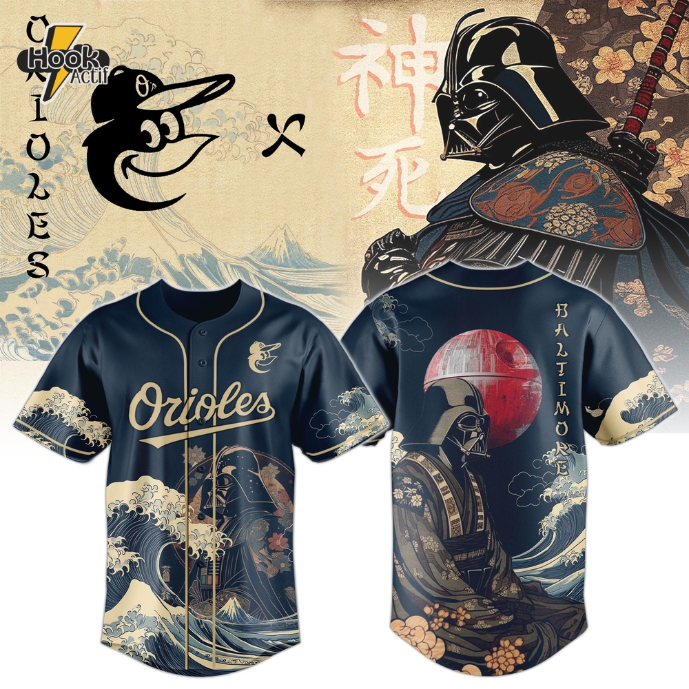 Baltimore Orioles x Lord Vader Japan Edition 2025 Baseball Jersey Baltimore Orioles x Lord Vader Japan Edition 2025 Baseball Jersey