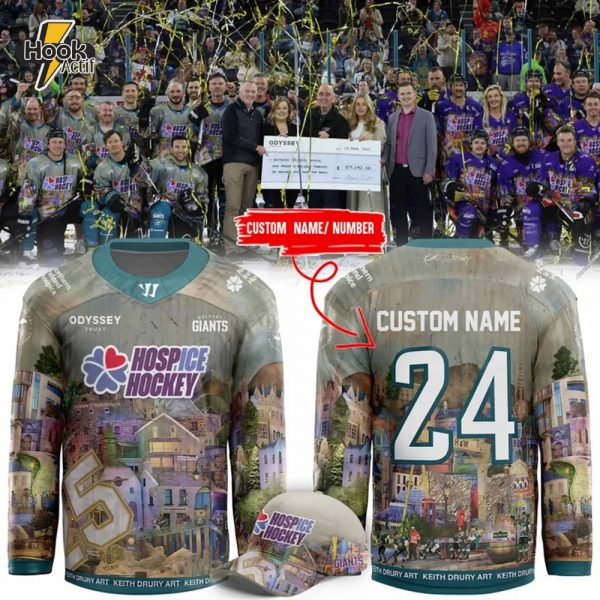 Belfast Giants x Northern Ireland ChildrenÃ¢ÂÂs Hospice 2025 Hockey Jersey