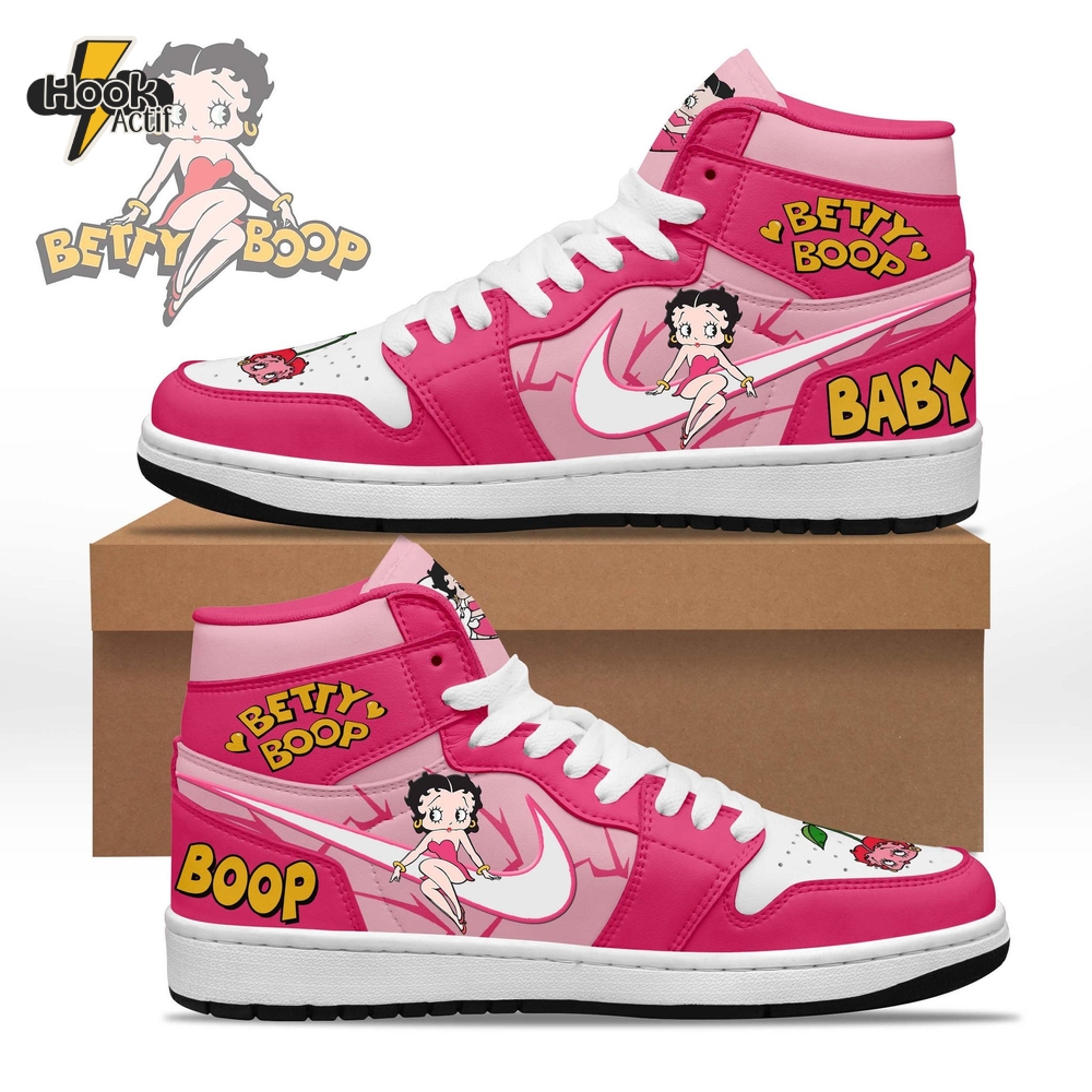Betty Boop Air Jordan 1 Sneaker Betty Boop Air Jordan 1 Sneaker