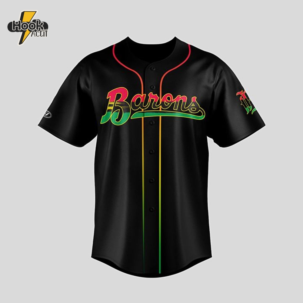 Birmingham Barons x 2025 Juneteenth Day Baseball Jersey Birmingham Barons x 2025 Juneteenth Day Baseball Jersey