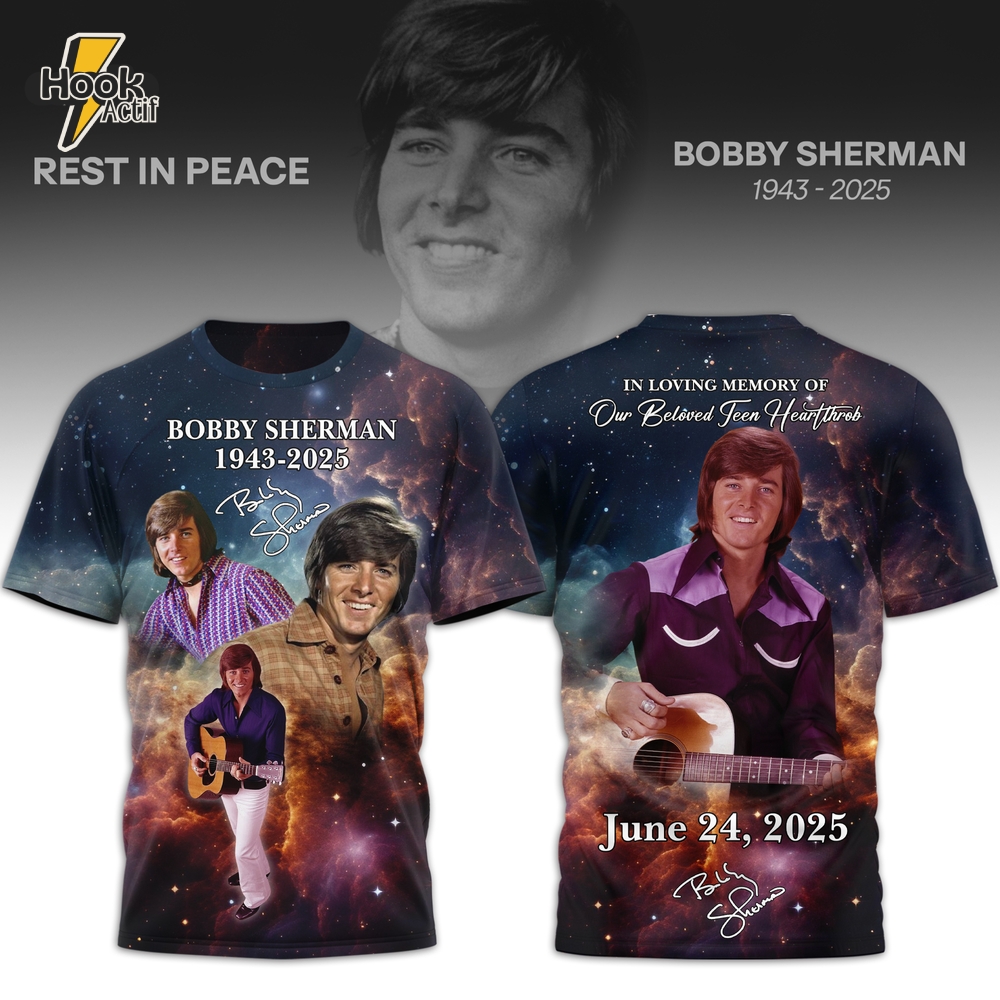 Bobby Sherman 2025 Thank You For The Memories Shirt Bobby Sherman 2025 Thank You For The Memories Shirt