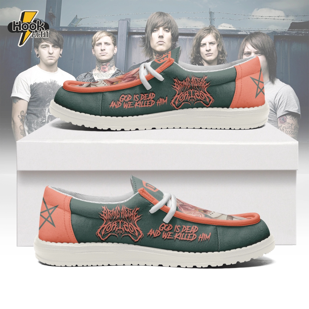 Bring Me The Horizon New 2025 Limited Edition Hey Dude Shoes Bring Me The Horizon New 2025 Limited Edition Hey Dude Shoes