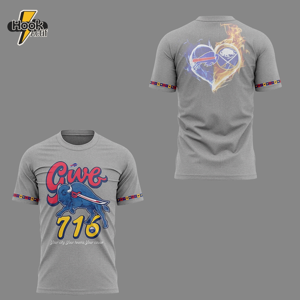 Buffalo Bills x Buffalo Sabres GIVE716 Premium Shirt Buffalo Bills x Buffalo Sabres GIVE716 Premium Shirt