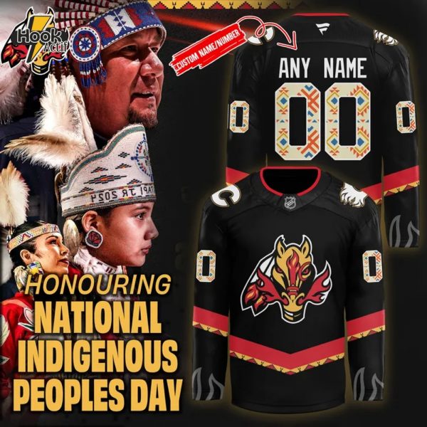 Calgary Flames x National Indigenous Peoples Day Special Hockey Jersey