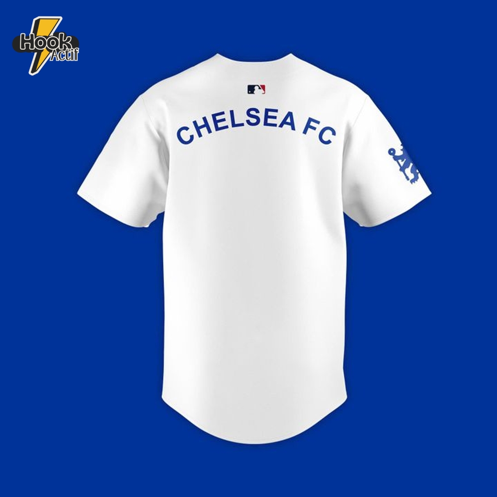 Chelsea FC x MLB Club World Cup Special Baseball Jersey Chelsea FC x MLB Club World Cup Special Baseball Jersey