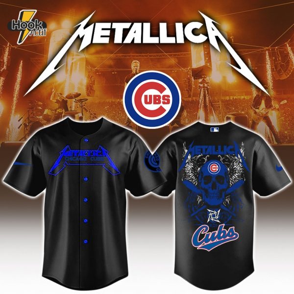 Chicago Cubs MLB x Metallica Jersey Limited Edition