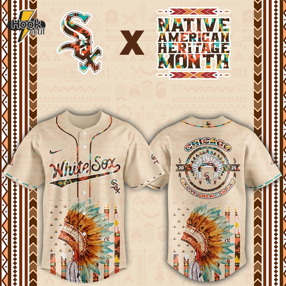 Chicago White Sox MLB Native American Day Jersey 2025 Chicago White Sox MLB Native American Day Jersey 2025