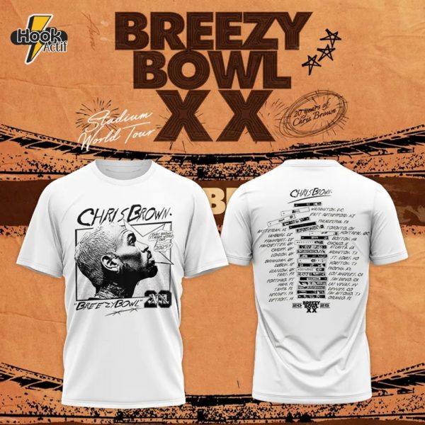 Chris Brown "Breezy Bowl XX" Scribble Tank Tee