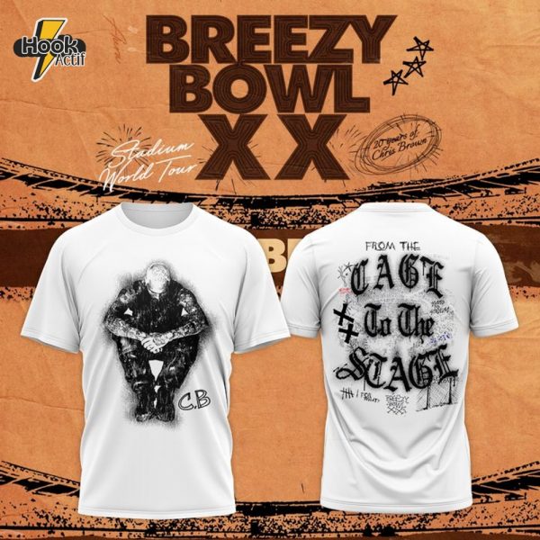 Chris Brown "Cage To The Stage" Tee