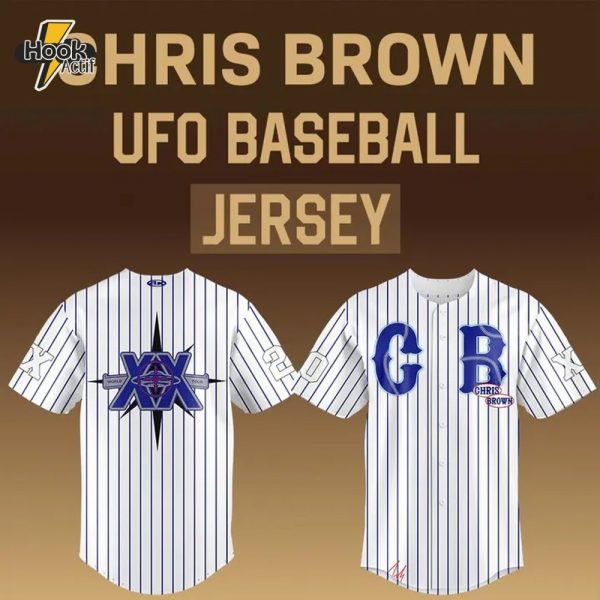 Chris Brown - UFO Limited Edition Baseball Jersey