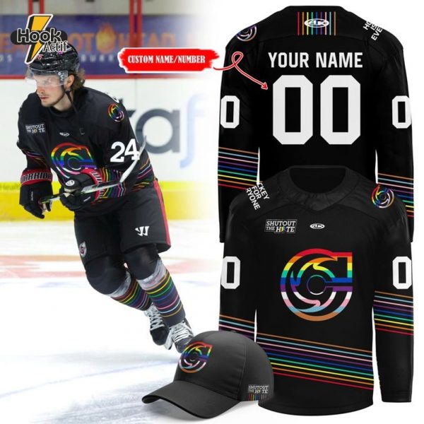 Cincinnati Cyclones Pride Month 2025 Personalized Hockey Jersey