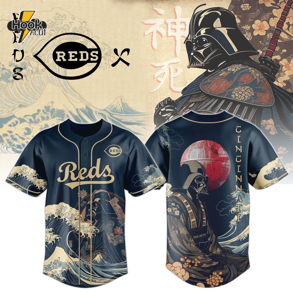 Cincinnati Reds x Lord Vader Japan Edition 2025 Baseball Jersey Cincinnati Reds x Lord Vader Japan Edition 2025 Baseball Jersey