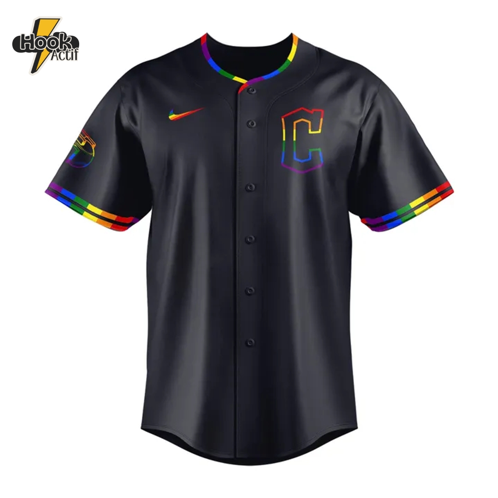 Cleveland Guardians Celebrate Pride Month Personalized Baseball Jersey Cleveland Guardians Celebrate Pride Month Personalized Baseball Jersey