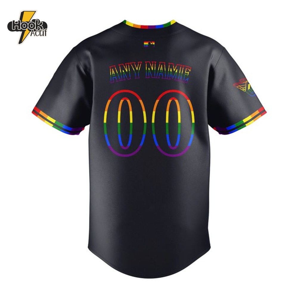 Cleveland Guardians Celebrate Pride Month Personalized Baseball Jersey Cleveland Guardians Celebrate Pride Month Personalized Baseball Jersey