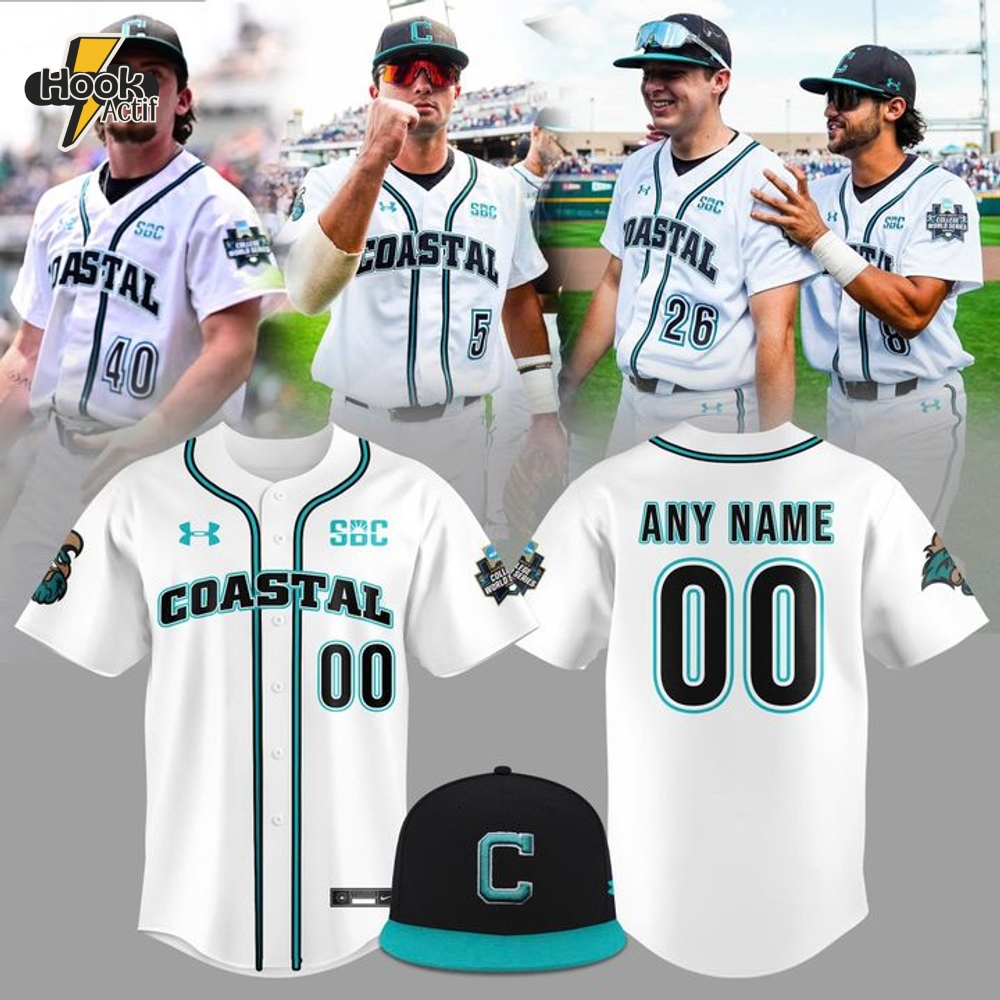 Coastal Carolina Chanticleers Special New 2025 Baseball Jersey Coastal Carolina Chanticleers Special New 2025 Baseball Jersey