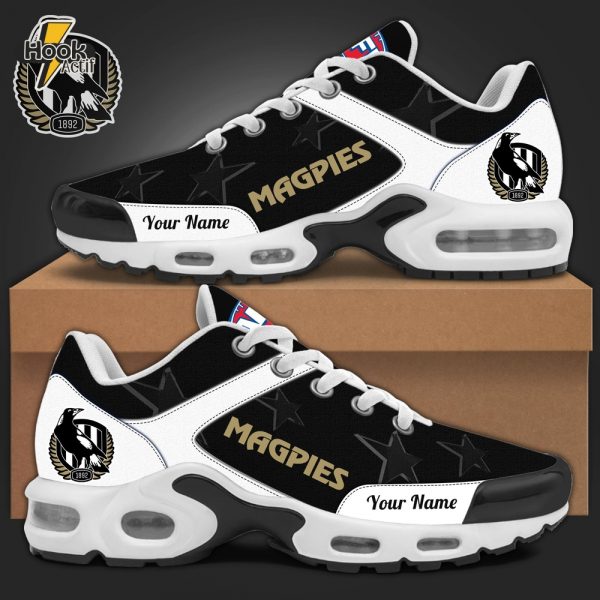 Collingwood Magpies AFL Personalized Nike Air Max Plus Sneakers 2025