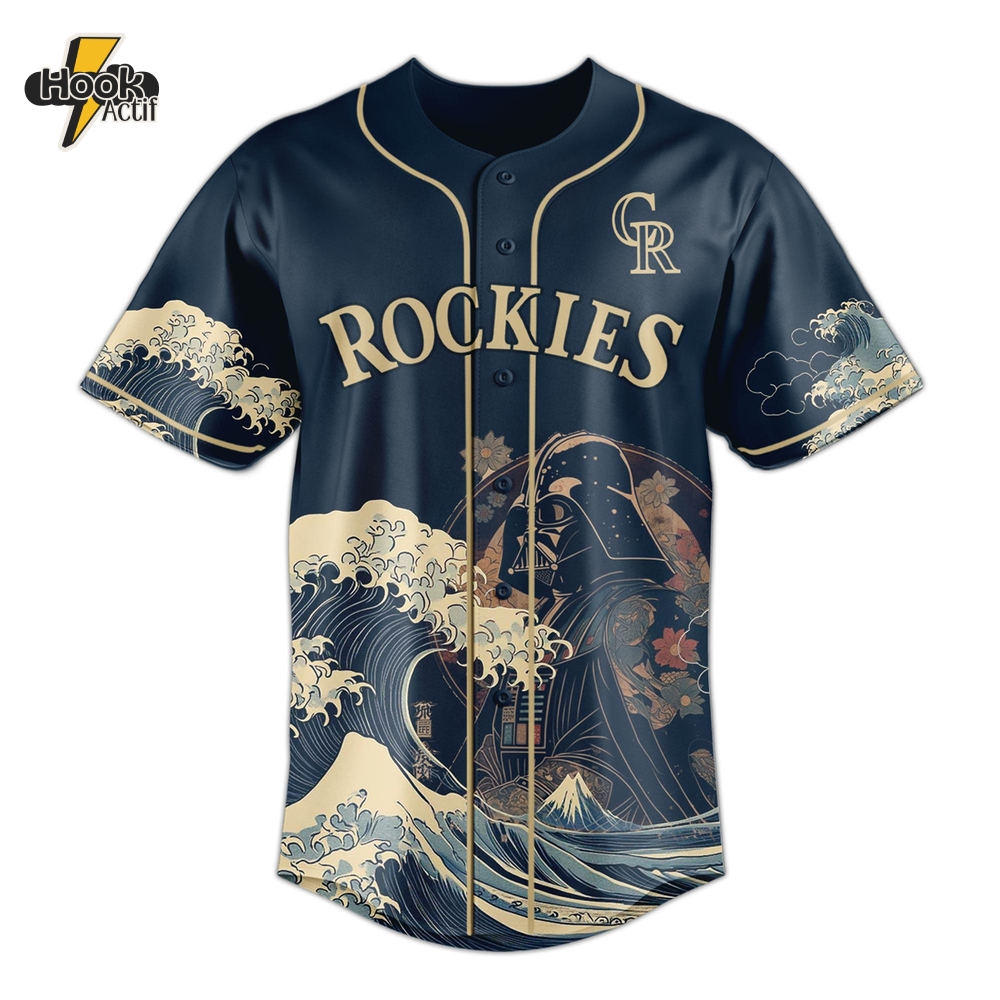 Colorado Rockies x Lord Vader Japan Edition 2025 Baseball Jersey Colorado Rockies x Lord Vader Japan Edition 2025 Baseball Jersey
