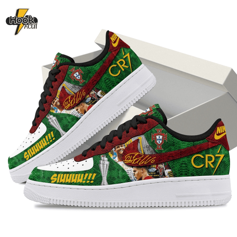 Cristiano Ronaldo UEFA Nations League Champions Air Force 1 Cristiano Ronaldo UEFA Nations League Champions Air Force 1