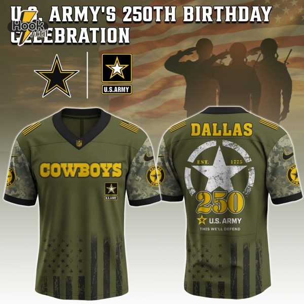 Dallas Cowboys NFL x U.S. Army 250th Birthday Celebration Jersey