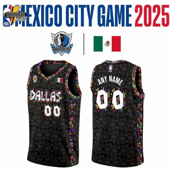 Dallas Mavericks x Mexico City Game 2025 Basketball Jersey