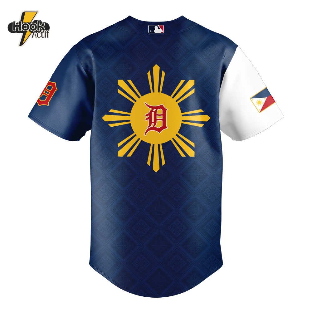 Detroit Tigers x Celebrating Filipino Heritage Night Jersey Detroit Tigers x Celebrating Filipino Heritage Night Jersey