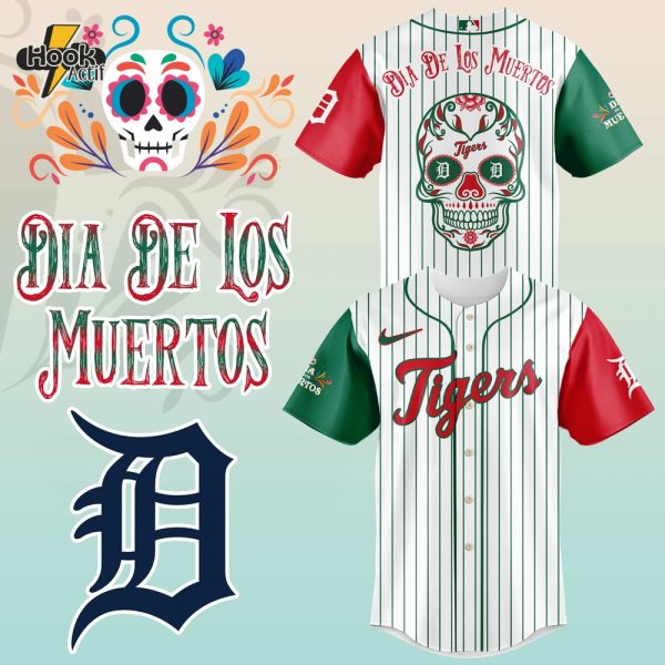 Detroit Tigers x Dia De Los Muertor 2025 Baseball Jersey