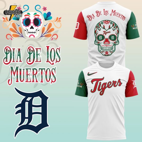 Detroit Tigers x Dia De Los Muertor 2025 Shirt
