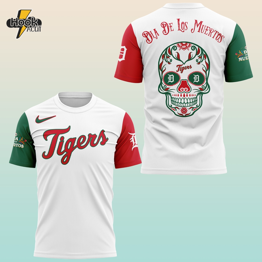Detroit Tigers x Dia De Los Muertor 2025 Shirt Detroit Tigers x Dia De Los Muertor 2025 Shirt