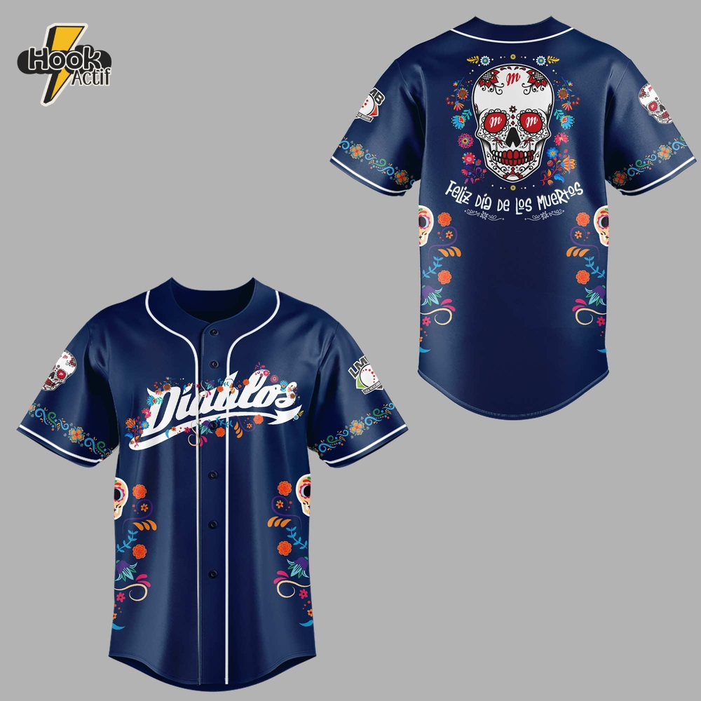 Diablos Rojos del México x Día de los Muertos 2025 Jersey Diablos Rojos del México x Día de los Muertos 2025 Jersey
