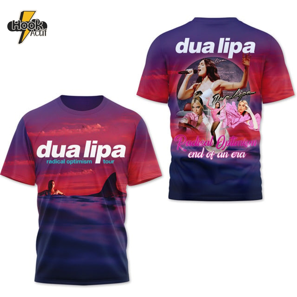 Dua Lipa Radical Optimism Tour 2025 Special Shirt Dua Lipa Radical Optimism Tour 2025 Special Shirt