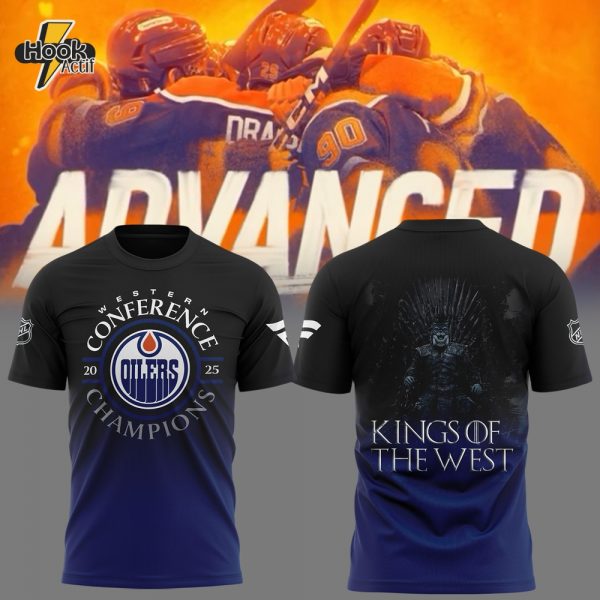 Edmonton Oilers Western Conference Champions 2025 Shirt
