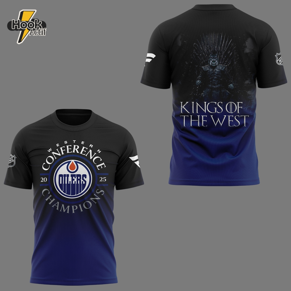 Edmonton Oilers Western Conference Champions 2025 Shirt Edmonton Oilers Western Conference Champions 2025 Shirt