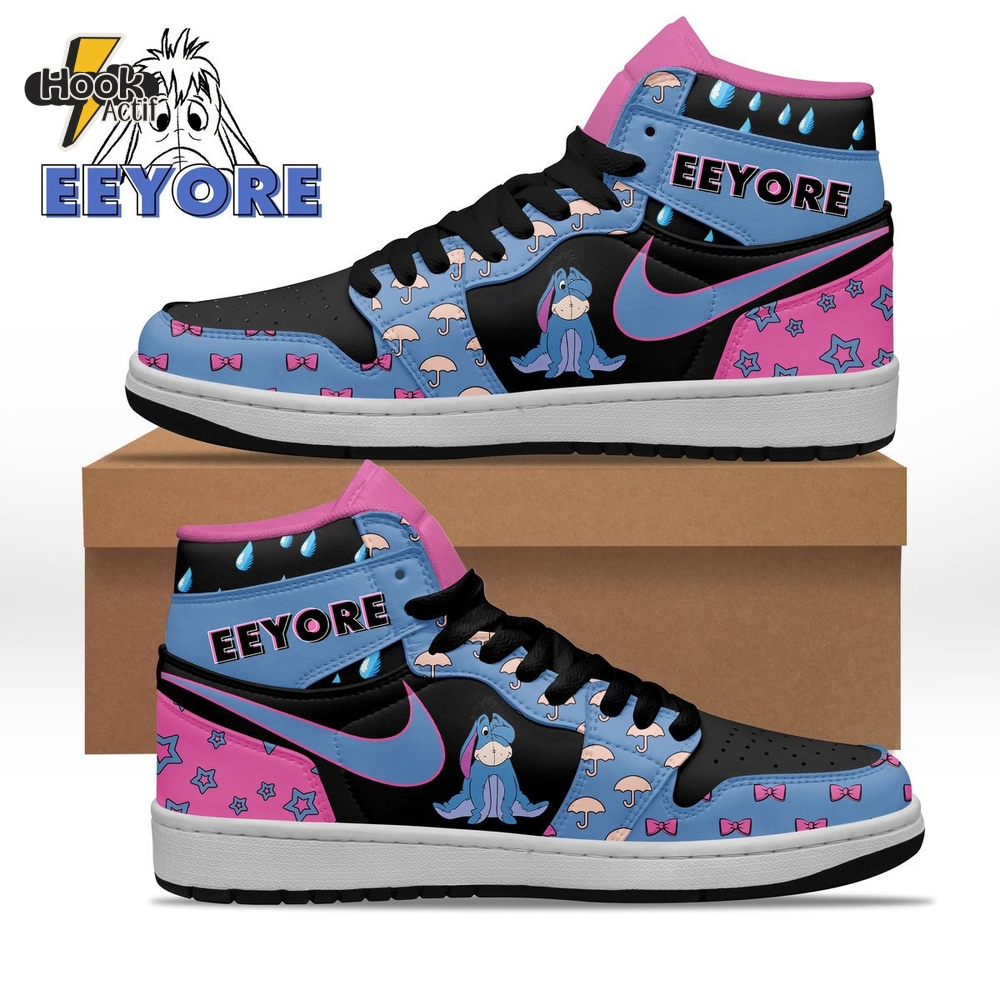 Eeyore Air Jordan 1 Sneaker Eeyore Air Jordan 1 Sneaker