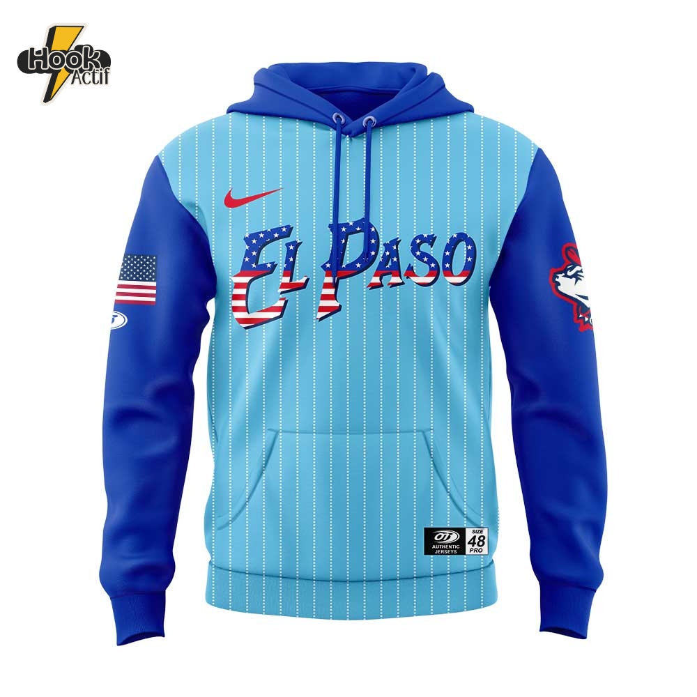 El Paso Chihuahuas x Independence Day 2025 Hoodie Set El Paso Chihuahuas x Independence Day 2025 Hoodie Set