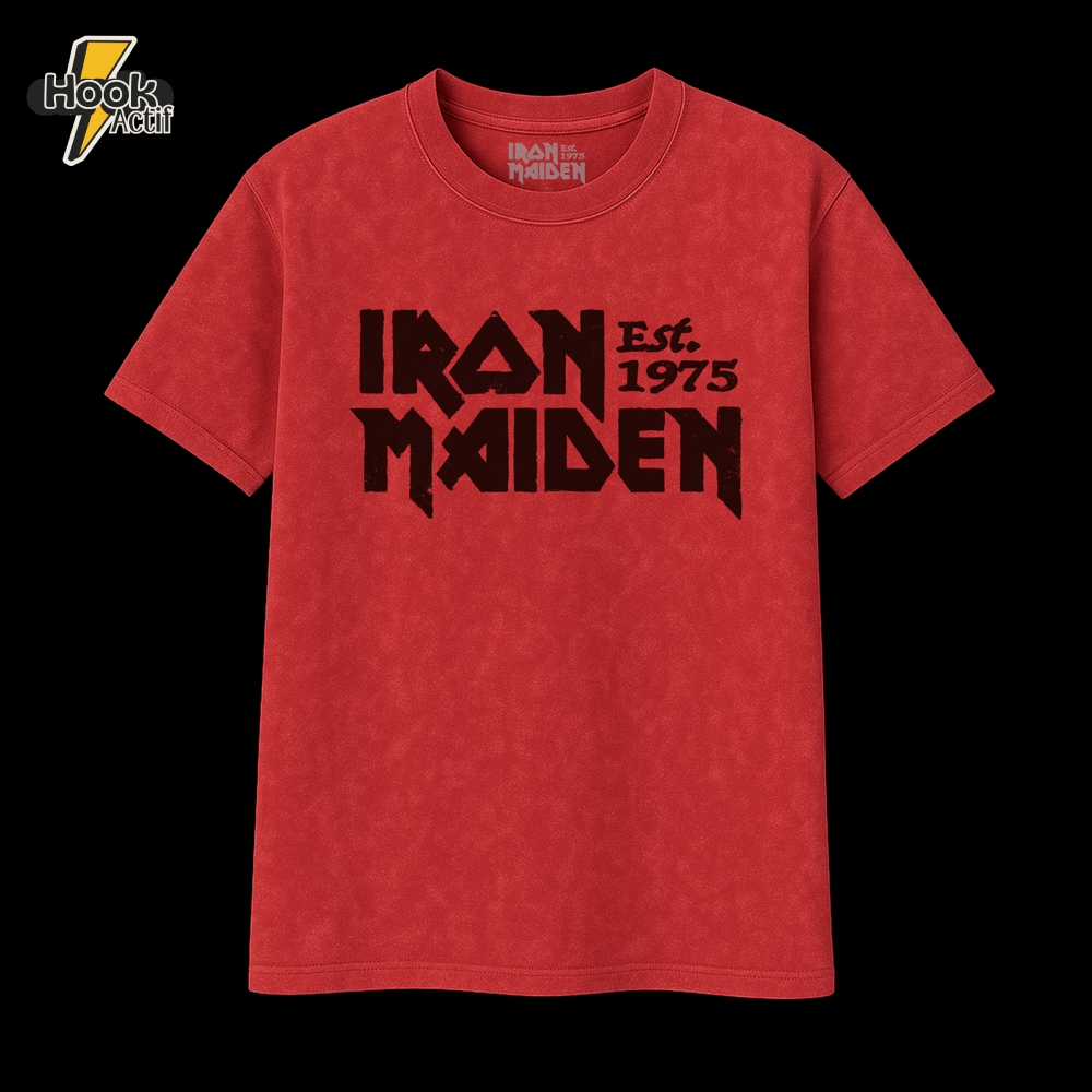 Est. 1975 Logo Vintage Red Tee Est. 1975 Logo Vintage Red Tee