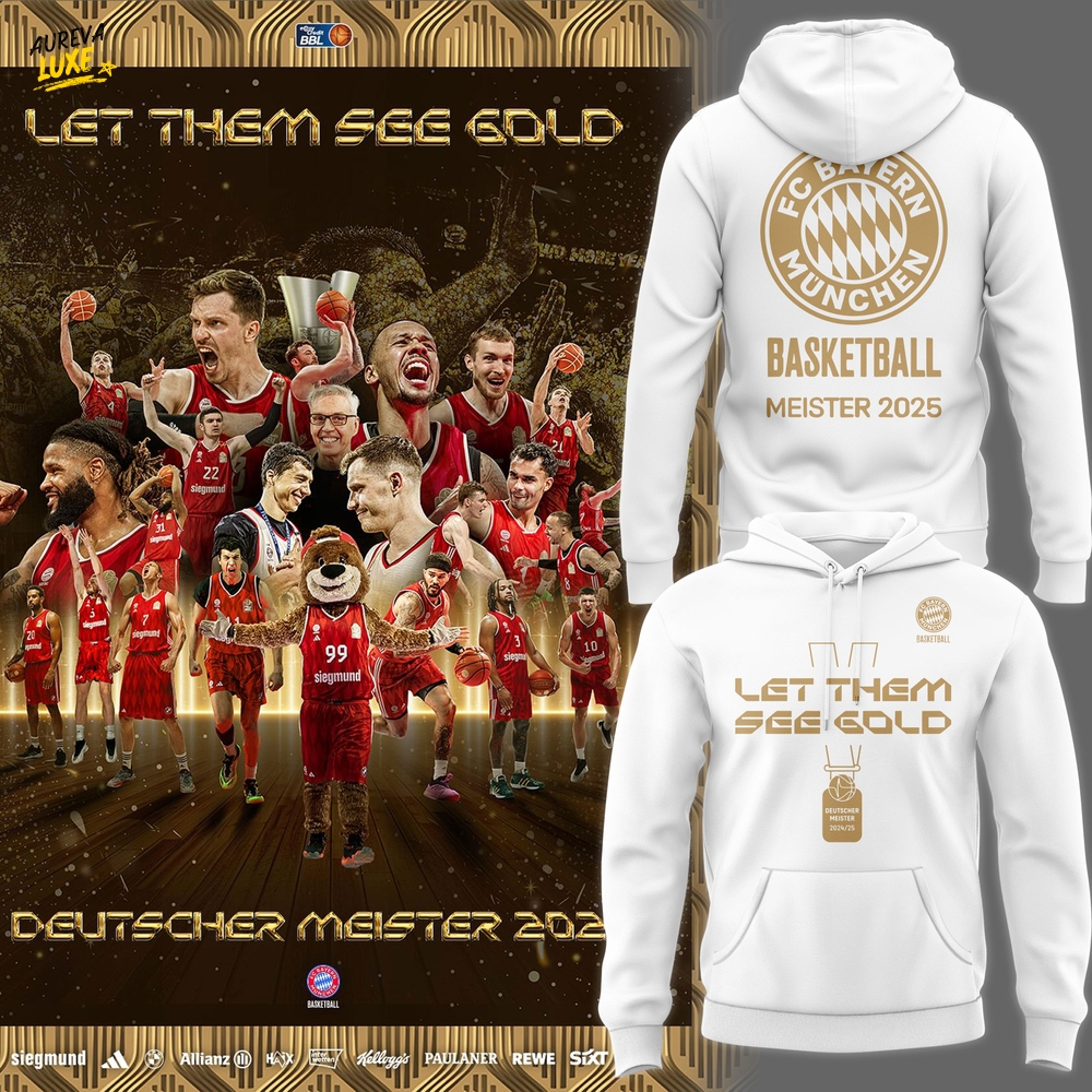 FC Bayern Basketball BBL Champions Hoodie FC Bayern Basketball BBL Champions Hoodie