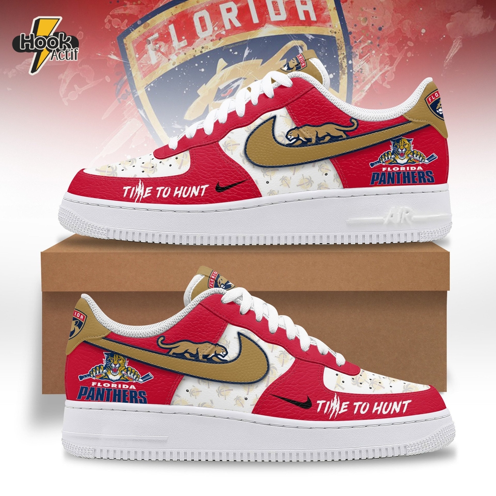 Florida Panthers Time To Hunt 2025 Nike Air Force 1 Florida Panthers Time To Hunt 2025 Nike Air Force 1