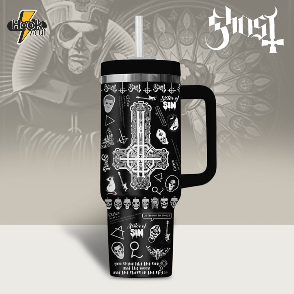 Ghost Band Wanna Be With You In The Moonlight Stanley Tumbler Ghost Band Wanna Be With You In The Moonlight Stanley Tumbler