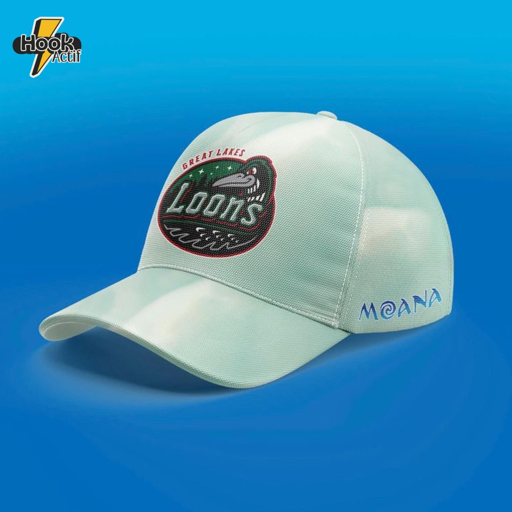 Great Lakes Loons x Moana Limited Edition Baseball Jersey 2025 Great Lakes Loons x Moana Limited Edition Baseball Jersey 2025