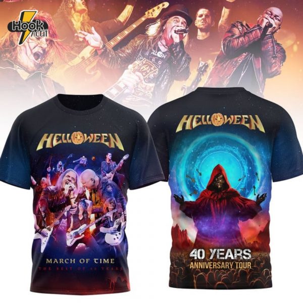 Helloween 40 Years Anniversary Tour 2025 Special Shirt