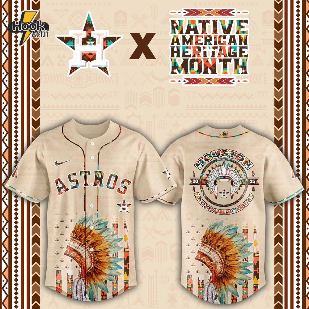 Houston Astros MLB Native American Day Jersey 2025 Houston Astros MLB Native American Day Jersey 2025